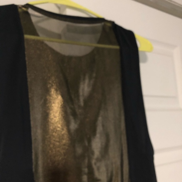 NWT SoulCycle Gold Mesh Back Muscle Tank Top Sz S - Picture 5 of 5